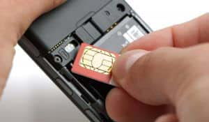 Clean the SIM Card