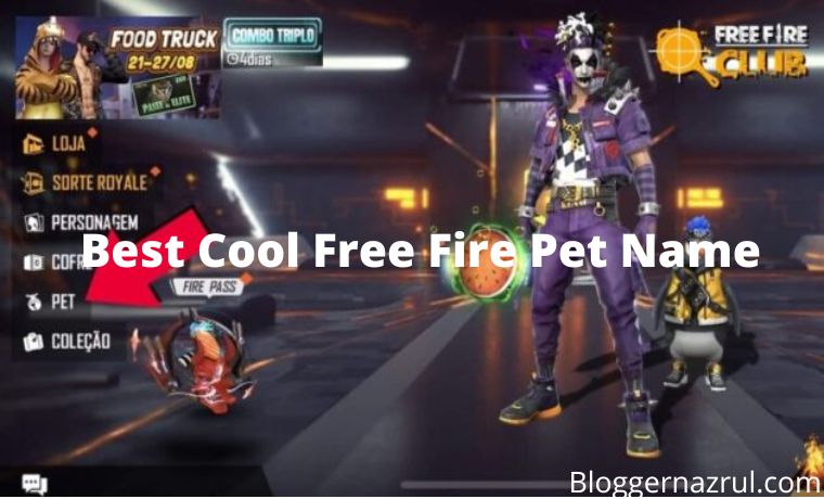 1500+ Best Cool Free Fire Pet Names and Their Good Meanings