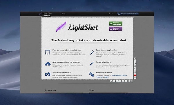 Using LightShot